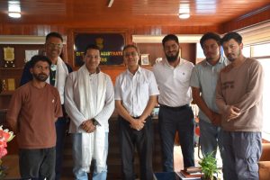 DC Drass and Director UIDAI discuss Aadhaar-related issues of Drass.