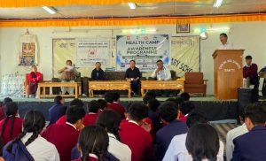 Health Camp & Awareness Programme under Nasha Mukt Bharat Abhiyan Held at Govt. Higher Secondary School, Sakti.