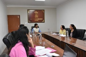 DC Nubra Convenes Meeting to Review Department of School Education in Nubra District.