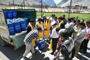 CEC Kargil Flags Off First Consignment of Sea Buckthorn Pulp to Delhi.