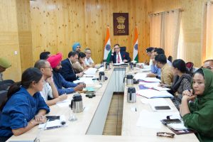 Chief Secretary chairs 8th UT-Level NCORD Meeting to Strengthen Coordinated Action against Drug Abuse.
