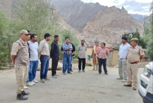 DC Sham Visits Garkone, Darchiks and Dha; Reviews Basic Amenities and Developmental Works.