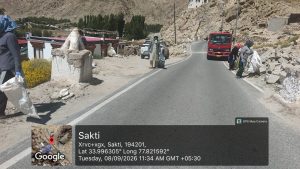 Cleanliness Drive Conducted at Sakti A and Durbuk Under Lok Jal Utsav.