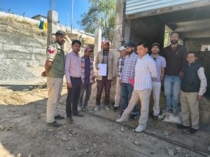 Municipal Committee Kargil Cracks Down on Illegal Constructions.