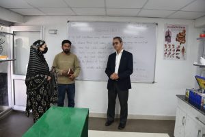DC Drass Visits Army Goodwill School, Interacts with Staff and Students.
