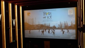 Chief Secretary unveils poster of Ladakhi film ‘Birds on Ice’ ahead of Busan world premiere.