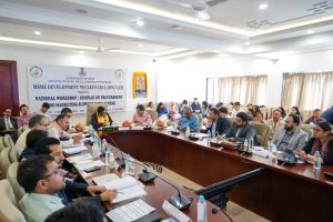 National Workshop on MSME schemes, public procurement and export promotion held in Leh.