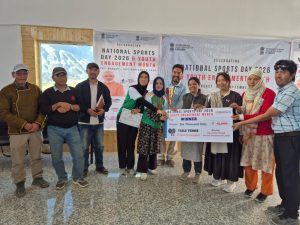 Inter-District Table Tennis Tournament Concludes Successfully in Zanskar under Ladakh Sports Festival 2026.