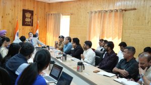 Chief Secretary reviews Preparation of Vision Document for Viksit Ladakh 2047.
