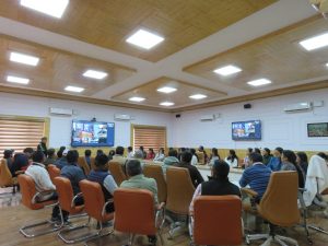 DC Sham Virtually Attends LG Yuva Internship Orientation Programme
