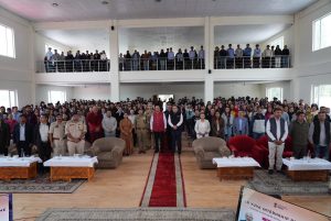 L-G VK Saxena rolls out LG Yuva Internship Programme on the birth anniversary of Prime Minister Shri Narendra Modi.