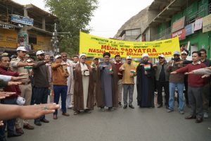 CEC Dr Jaffer Flags Off Mega Padyatra Under Nasha Mukt Bharat Abhiyaan in Kargil.