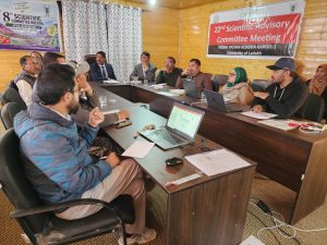 Scientific Advisory Committee Meetings of KVK Kargil-I and Kargil-II Held at KVK Kargil-II.