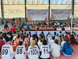 Two-Day UT Ladakh Volleyball Championship (in connection with National Sports Day/Youth Engagement Month) Opens in Drass.