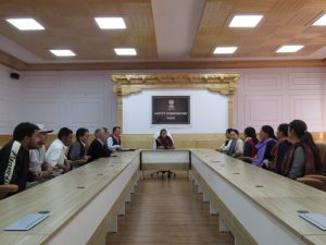 DC Sham Chairs Review Meeting with Animal Husbandry Department, District Sham.