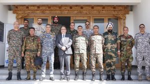 Chief Secretary interacts with National Defence College NDC-66 delegation in Leh