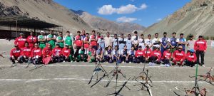 Two-Day State-Level Archery Competition Begins at Cricket Ground Khaltsi