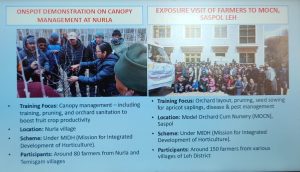 DC Sham Chairs Departmental Review Meeting with Horticulture Department.