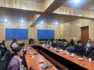 Administrative Secretary Nidhi Malik visits GDC Zanskar, interacts with students and faculty.