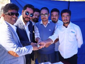 Administrative Secretary H&UDD Visits Government Degree College Kargil.