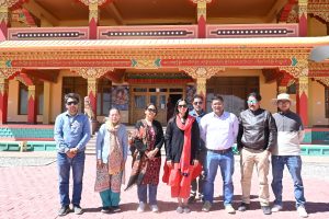 Administrative Secretary RDD/STW Visits Anganwadi Centres and Key Development Facilities in Zanskar.