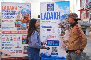 Awareness Session on Gems of India Challenge Held at Leh Main Market.