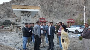 Chief Secretary Ashish Kundra Reviews Development of Petroglyph Conservation Park at Sindhu Ghat.