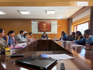 Second Quarterly Rogi Kalyan Samiti (RKS) Meeting Held in Nubra.