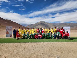 Inter-District Cricket Tournament Held at Nyoma Under National Sports Day 2026 and Youth Engagement Month
