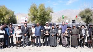 Women’s Polo Exhibition Match Held at Shagaran Ground as Part of Ladakh Festival