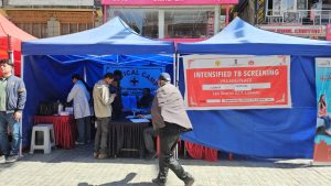 TB Mukt Bharat Campaign Strengthened Through AI-Based TB Screening at Ladakh Festival 2026.