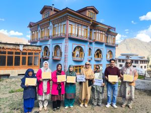 Poshan Maah and PMMVY Registration Drive Held at AWC Skamboo 2nd.
