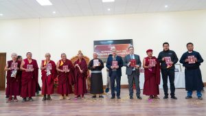 Chief Secretary inaugurates newly constructed Changsem Sherab Zangpo Hall at Thiksey Monastery.