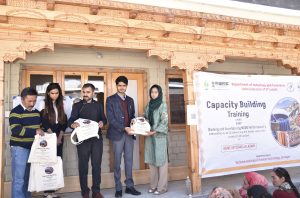 Capacity Building Training under RAMP Commences at Handloom Department, Diskit, Nubra.