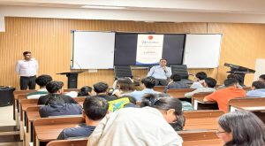Chief Secretary, Ashish Kundra interacts with Ladakhi students and youth in Chandigarh.