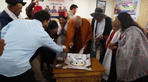 International Day of Older Persons Celebrated at Zimskhang Old Age Home in Leh.