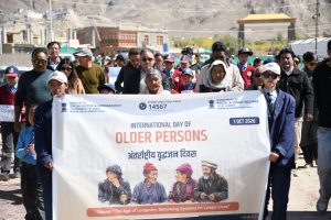 International Day of Older Persons Celebrated at DC Office Complex, Nyoma.