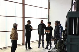 DC Changthang Visits Solid Resource Management Centre at Chumathang.