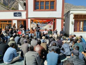Special Gram Sabha Programme Held Across Four Villages of Nubra.