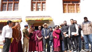 Chief Secretary Ashish Kundra begins Two-Day Zanskar visit to review developmental works.