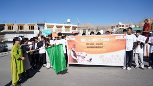 My Health, My Pride’: Administrative Secretary, Higher Education, Flags Off Health Walk/Run in Leh Under ‘Nasha Mukt Yuva for Viksit Bharat’ Campaign.