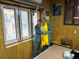 Visit of Director Sheep Husbandry, UT Ladakh to Director Sheep Husbandry, Kashmir.