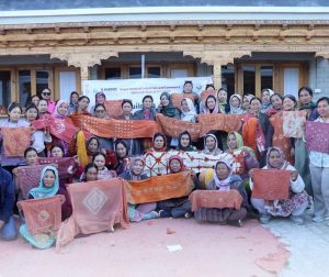 Dyeing Technique Upgradation Course Concludes in Nubra under RAMP Programme.