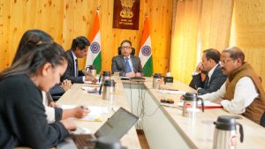 Chief Secretary chairs meeting, Directs Effective Implementation of CAMPA Projects in Ladakh.