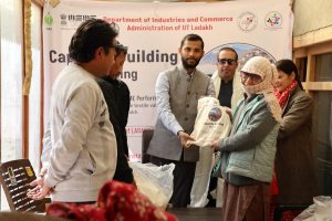 Five-Day Training Programme on Natural Dyeing and Embroidery Inaugurated at Phobrang under RAMP.