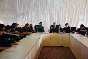 DC Drass Chairs Interaction on Transport Sector and Road Safety; Calls for Greater Youth Participation and Responsible Driving.
