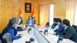 Chief Secretary chairs meeting to discuss Film Policy and Strengthen Film Tourism in Ladakh.