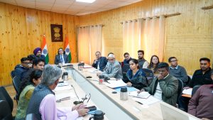 Chief Secretary reviews creation of posts for new districts, recruitment rules and ad-hoc promotions.