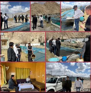 A team of experts from the Marine Products Export Development Authority (MPEDA) visited Leh on 8th of October 2026 to assess the potential for development of high-value cold-water fisheries and aquaculture in Ladakh.