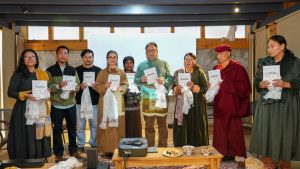 Chief Secretary Ashish Kundra launches ‘Katabita: The Hidden Doodleland’ in Leh.
